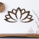 Wallxpert Decorative Metal Wall Accessory Rusty Lotus Antiquation