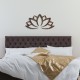 Wallxpert Decorative Metal Wall Accessory Rusty Lotus Antiquation