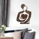 Decorative Metal Wall Accessory Rusty Hug Antiquation Wallxpert Decorative Metal Wall Accessory Rusty Hug Antiquation