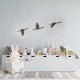 Wallxpert Decorative Metal Wall Accessory Rusty Birds 1 Antiquation