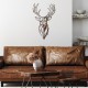 Decorative Metal Wall Accessory Rusty Deer 3 Antiquation Decorative Metal Wall Accessory Rusty Deer 3 Antiquation