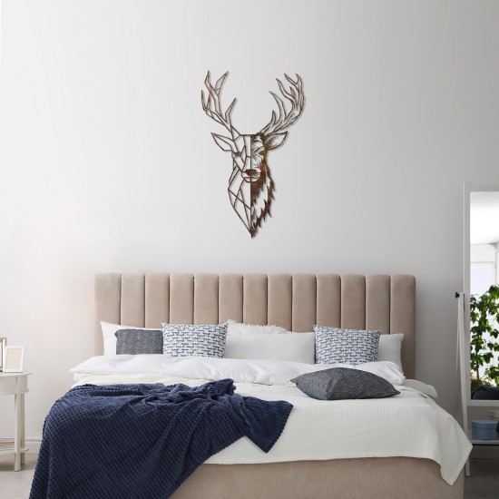 Decorative Metal Wall Accessory Rusty Deer 3 Antiquation Decorative Metal Wall Accessory Rusty Deer 3 Antiquation