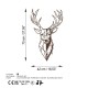 Decorative Metal Wall Accessory Rusty Deer 3 Antiquation Decorative Metal Wall Accessory Rusty Deer 3 Antiquation