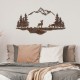 Decorative Metal Wall Accessory Rusty Landscape 1 Antiquation Wallxpert Decorative Metal Wall Accessory Rusty Landscape 1 Antiquation