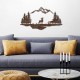 Decorative Metal Wall Accessory Rusty Landscape 1 Antiquation Wallxpert Decorative Metal Wall Accessory Rusty Landscape 1 Antiquation