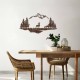 Decorative Metal Wall Accessory Rusty Landscape 1 Antiquation Wallxpert Decorative Metal Wall Accessory Rusty Landscape 1 Antiquation