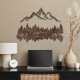 Decorative Metal Wall Accessory Rusty Landscape 2 Antiquation Wallxpert Decorative Metal Wall Accessory Rusty Landscape 2 Antiquation