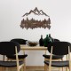 Decorative Metal Wall Accessory Rusty Landscape 2 Antiquation Wallxpert Decorative Metal Wall Accessory Rusty Landscape 2 Antiquation