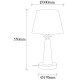 Table Lamp Pardo - 3041 Antique Table Lamp Pardo - 3041 Antique