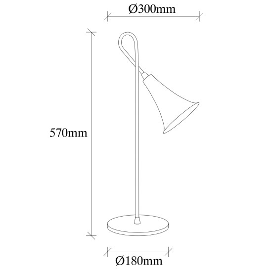 Table Lamp Sarmal - 3071 Gold Table Lamp Sarmal - 3071 Gold