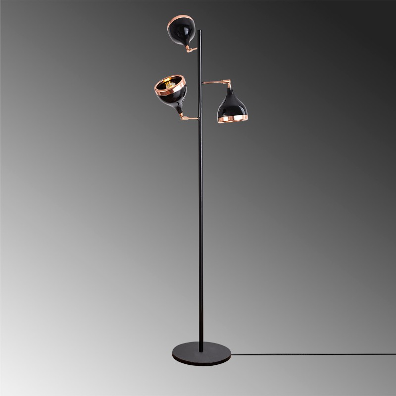 Opviq Floor Lamp Yıldo - 7021 Black
Copper