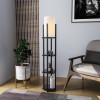 Floor Lamp Shelf Lamp - 8111 Black
