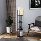 Floor Lamp Shelf Lamp - 8111 Black Floor Lamp Shelf Lamp - 8111 Black