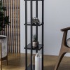 Floor Lamp Shelf Lamp - 8111 Black