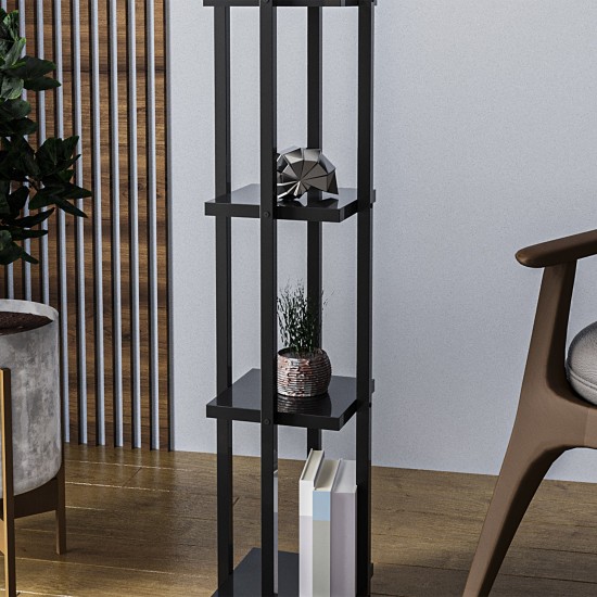 Floor Lamp Shelf Lamp - 8111 Black Floor Lamp Shelf Lamp - 8111 Black