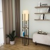 Floor Lamp Shelf Lamp - 8115 Black
Gold