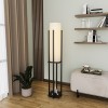 Floor Lamp Shelf Lamp - 8125 Black