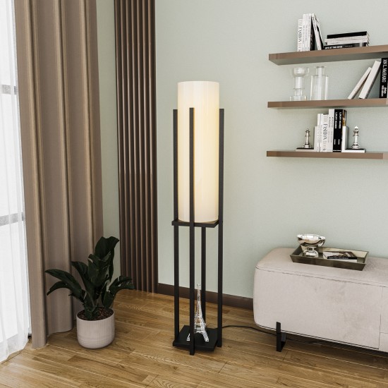 Floor Lamp Shelf Lamp - 8125 Black Floor Lamp Shelf Lamp - 8125 Black