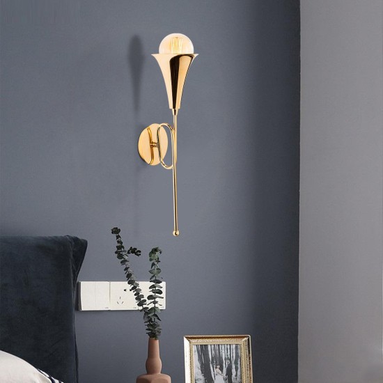 Opviq Wall Lamp Sarmal - 3051 Gold