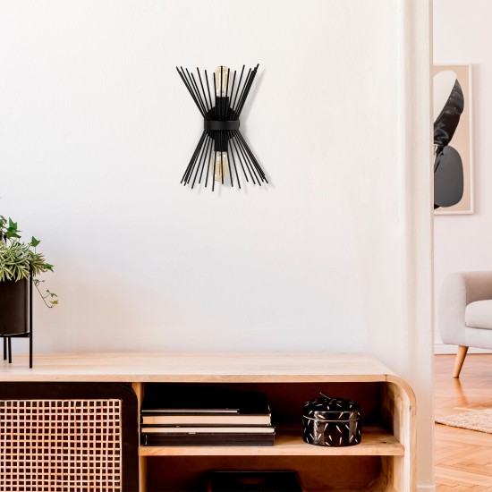 Opviq Wall Lamp Kirpi - 3091 Black