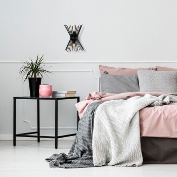 Wall Lamp Kirpi - 3091 Black