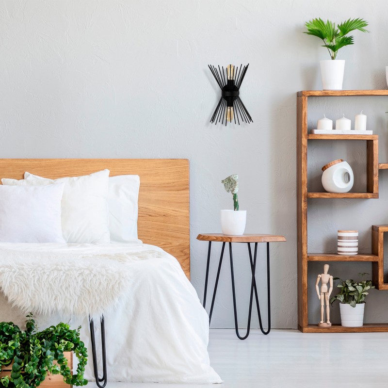 Opviq Wall Lamp Kirpi - 3091 Black