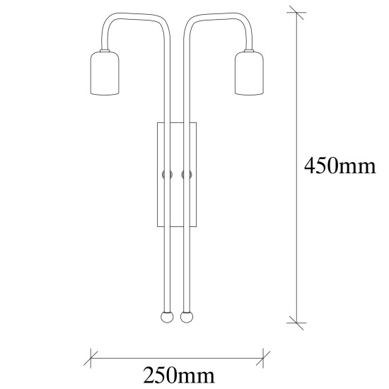Wall Lamp Mum - 3511 Gold
Black Wall Lamp Mum - 3511 Gold
Black