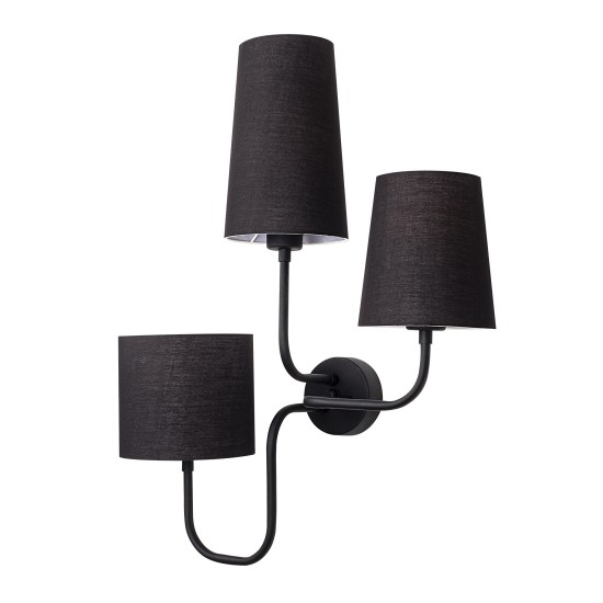 Wall Lamp Çatal - 3571 Black Wall Lamp Çatal - 3571 Black