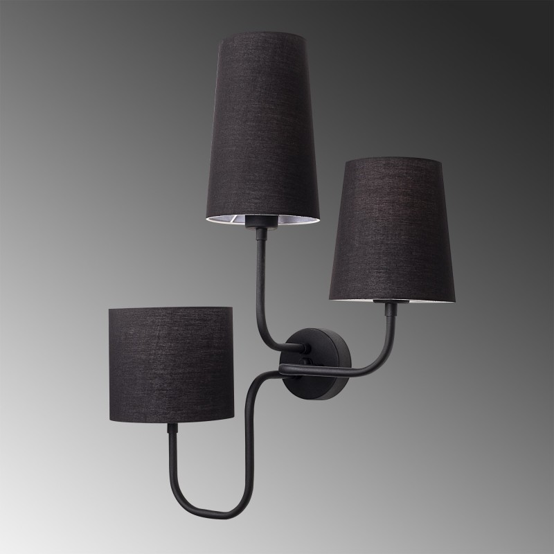 Wall Lamp Çatal - 3571 Black