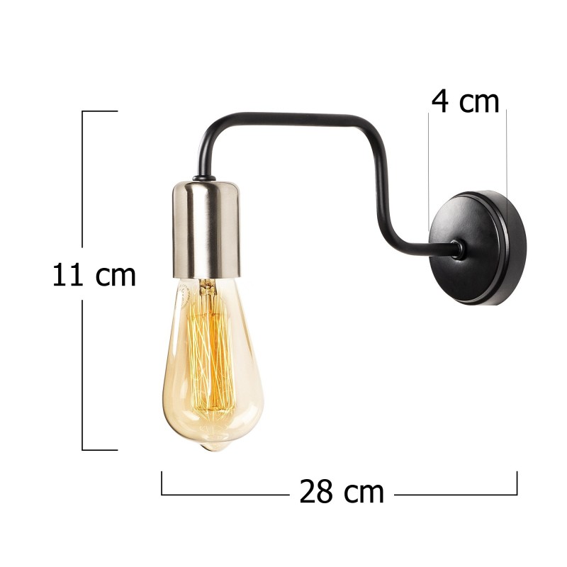 Opviq Wall Lamp Denge - 3432 Black
Nickel