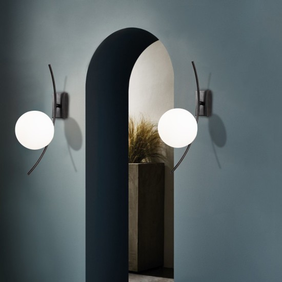 Wall Lamp Hilal - 3821 Black
White Opviq Wall Lamp Hilal - 3821 Black
White