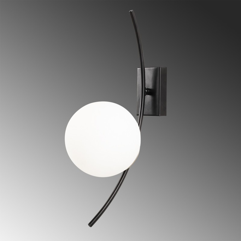 Opviq Wall Lamp Hilal - 3821 Black
White