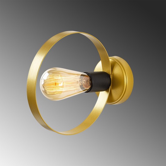 Wall Lamp Halka - 3931 Gold
Black Wall Lamp Halka - 3931 Gold
Black