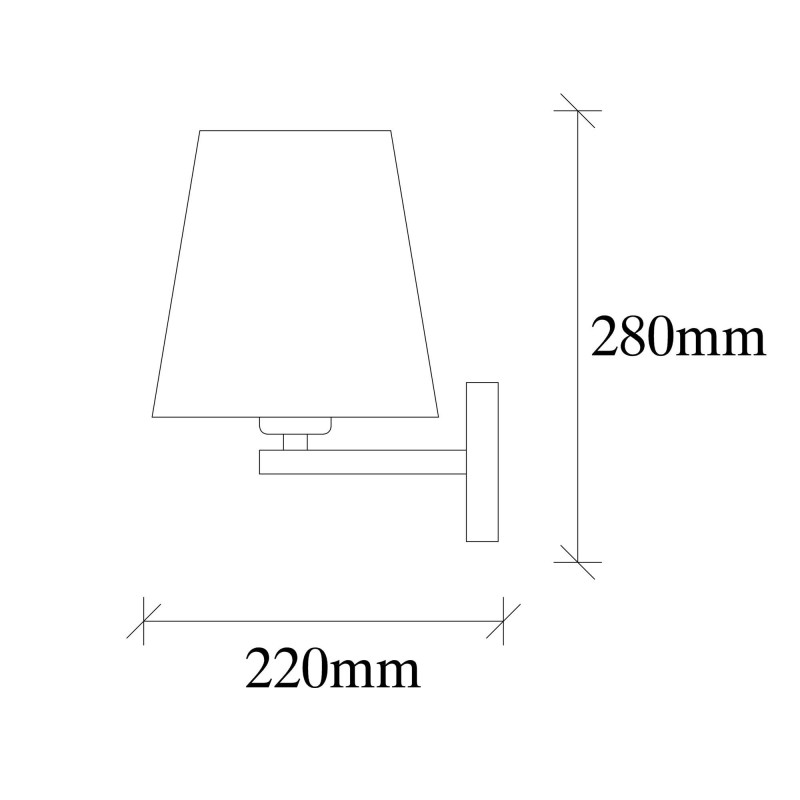 Wall Lamp Profil - 4664 Black
Nickel
Cream