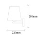 Wall Lamp Profil - 4664 Black
Nickel
Cream