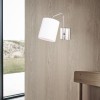 Opviq Wall Lamp Ve - 6002 Nickel
White