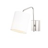 Opviq Wall Lamp Ve - 6002 Nickel
White