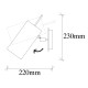 Opviq Wall Lamp Kem - 6382 Antique