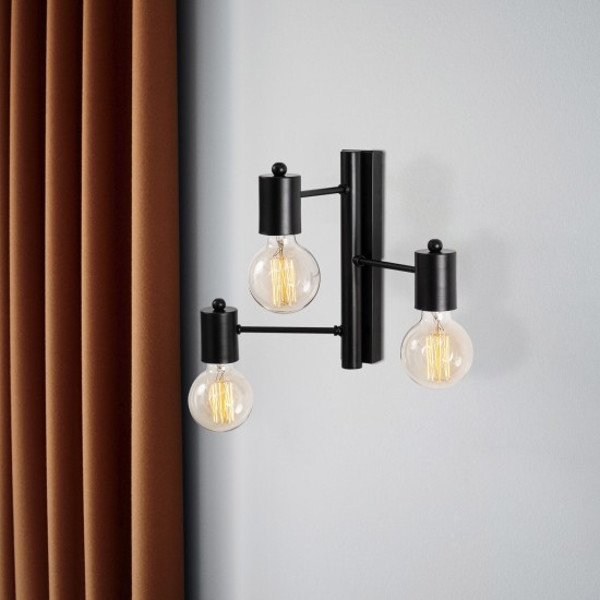 Wall Lamp Hexa - 6946 Black Wall Lamp Hexa - 6946 Black