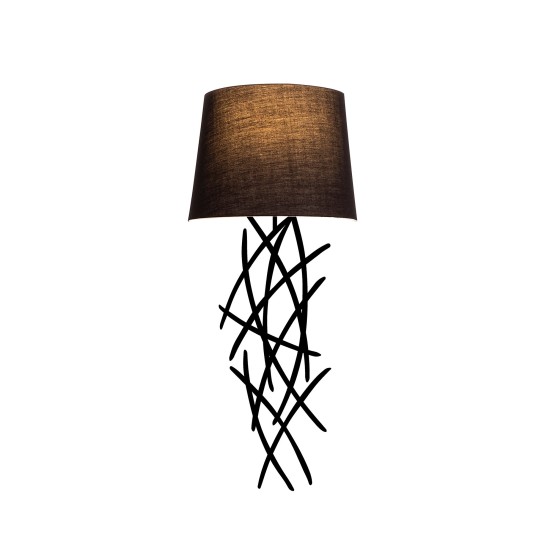 Wall Lamp Asaf - 6984 Black Wall Lamp Asaf - 6984 Black