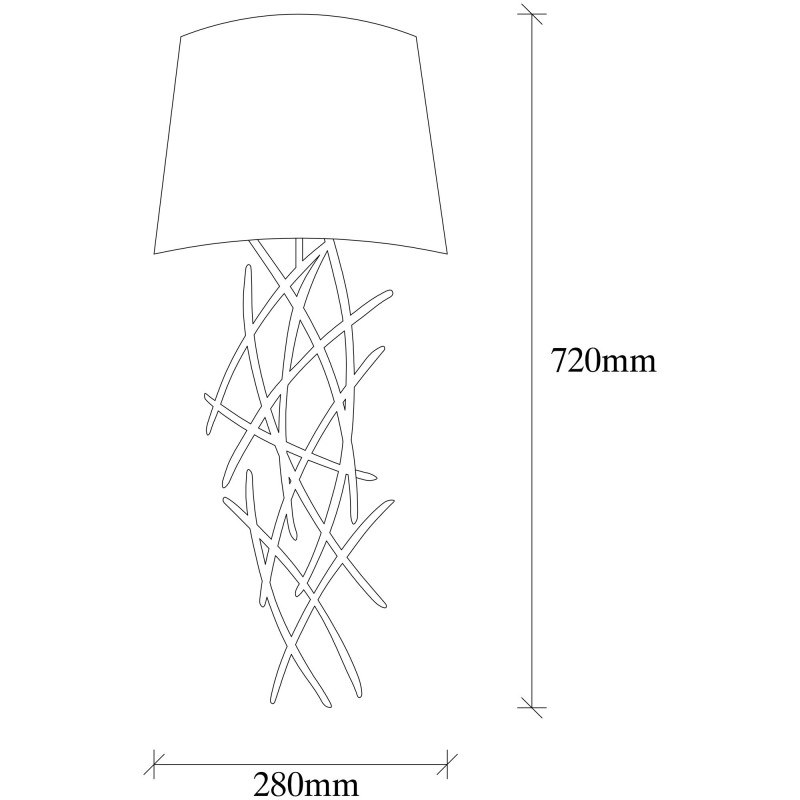Wall Lamp Asaf - 6984 Black