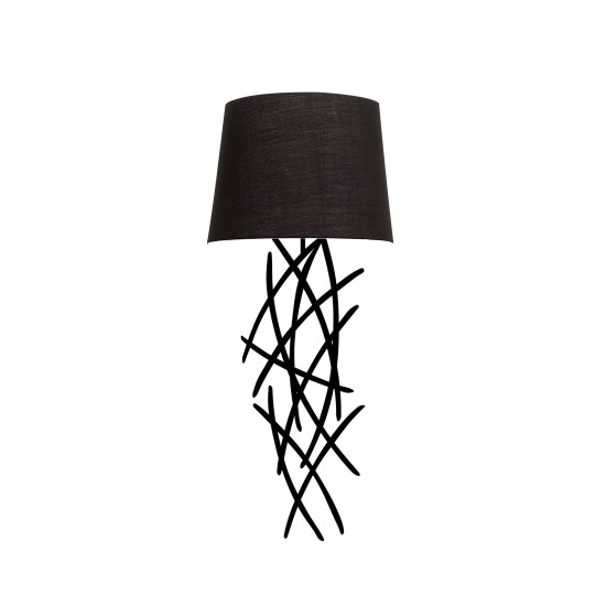 Wall Lamp Asaf - 6984 Black Wall Lamp Asaf - 6984 Black