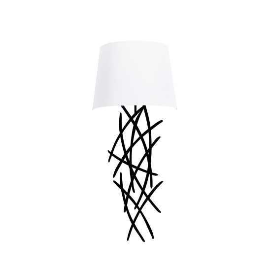 Wall Lamp Asaf - 6988 White
Black Wall Lamp Asaf - 6988 White
Black