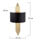 Wall Lamp 616 - A Black
Gold Opviq Wall Lamp 616 - A Black
Gold