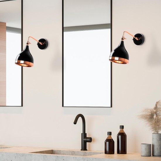 Wall Lamp Yıldo - 7031 Black
Copper Wall Lamp Yıldo - 7031 Black
Copper