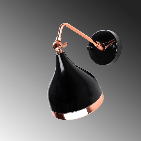 Wall Lamp Yıldo - 7031 Black
Copper Wall Lamp Yıldo - 7031 Black
Copper