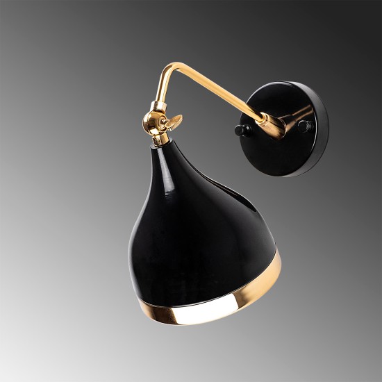 Wall Lamp Yıldo - 7032 Black
Gold