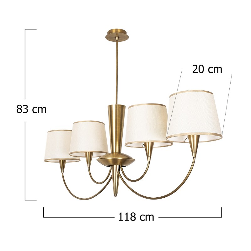 Chandelier Pardo - 3021 Antique