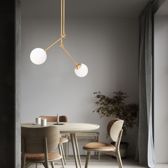 Chandelier Cambaz - 3452 Gold
White Chandelier Cambaz - 3452 Gold
White