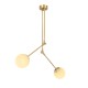 Chandelier Cambaz - 3452 Gold
White Chandelier Cambaz - 3452 Gold
White